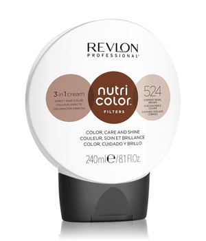 Revlon Professional Nutri Color Filters 524 Hellbraun Irisé Kupfer Farbmaske 240 ml